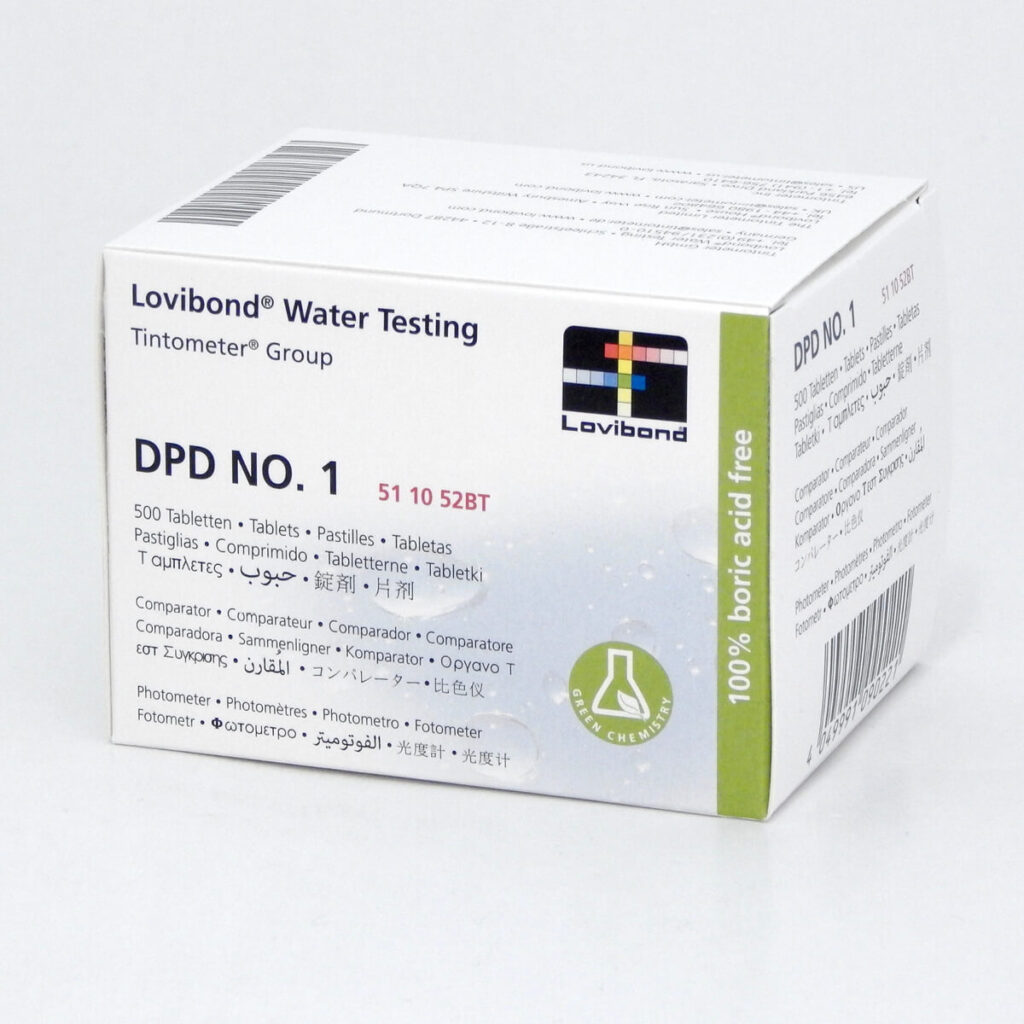 DPD 1 Tablet BLACK (500 pcs) - Basseinihooldus.ee