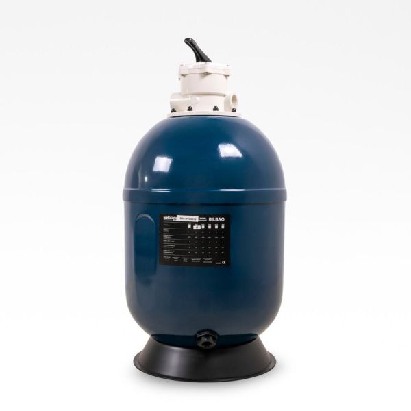 Bilbao filter Ø 620, 6-suunalise ventiiliga 1 1/2" pealt kinnitatav, sinine