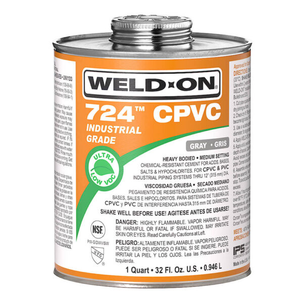 Weldon 724 PVC-C 473ml