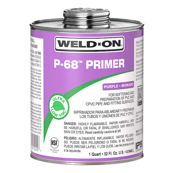 Weldon P-68 Primer 237ml