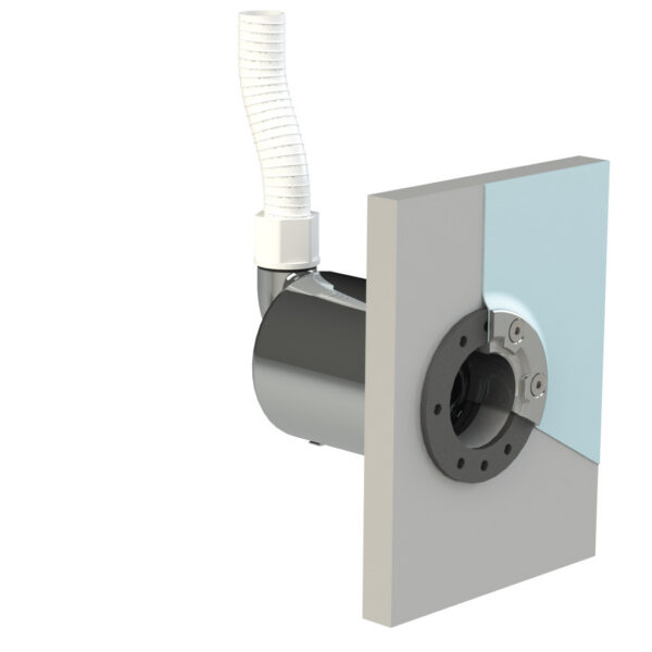 VISION Wall Conduit ; thin wall ; flexible hose ; stainless steel body